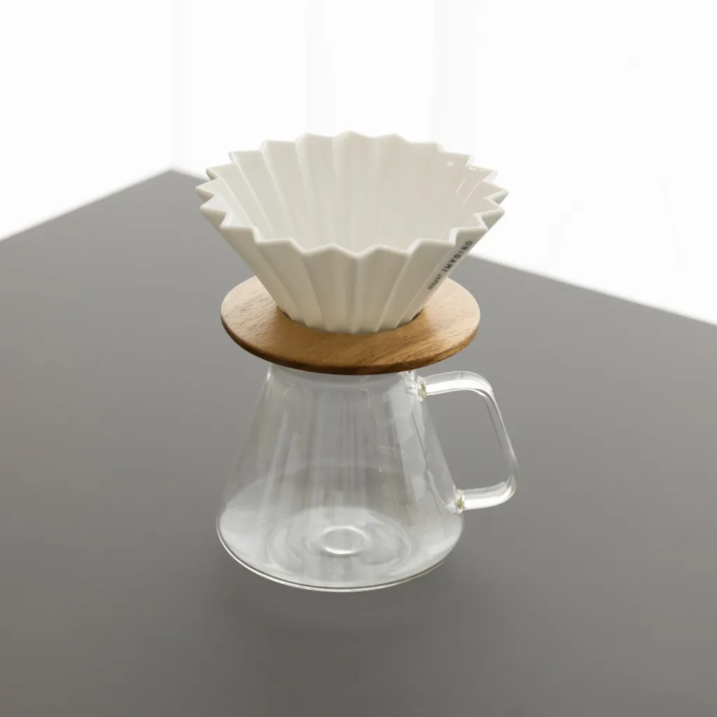Origami Glass Server