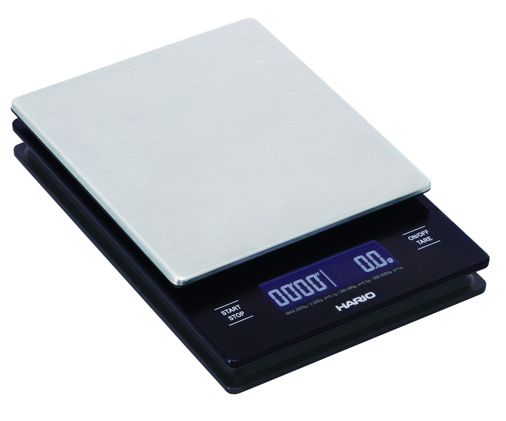 V60 Drip Scale Máx 2,000g (Plástico negro)