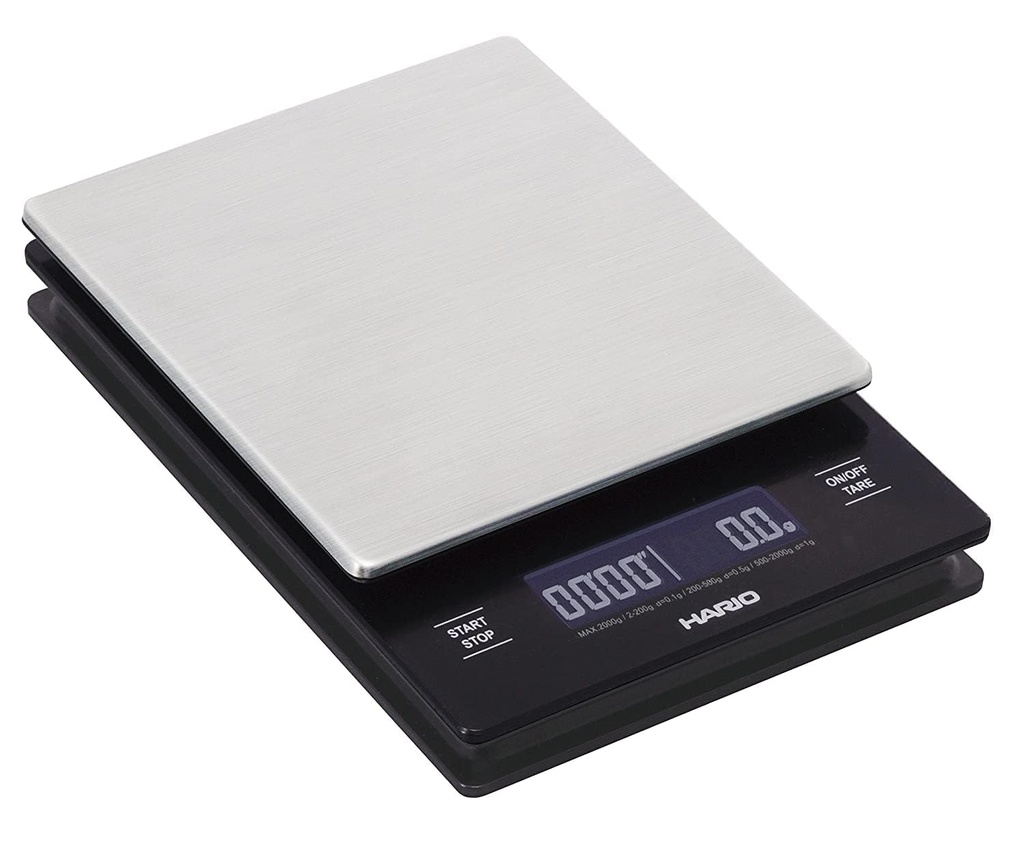 V60 Metal Drip Scale Máx 2,000g ( Acero Inox)